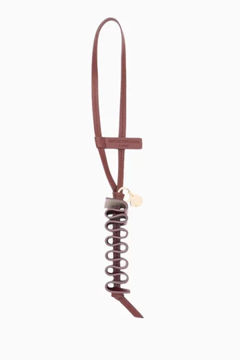 1981 Wave Keyring in Leather
