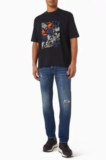 Hong Kong Graphic-print T-shirt in Jersey