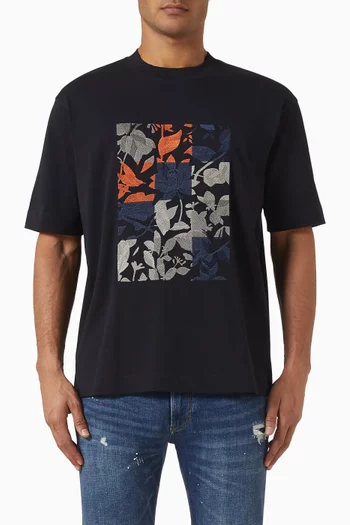 Hong Kong Graphic-print T-shirt in Jersey