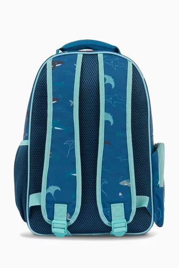 Shark Backpack & Lunch Bag Bundle
