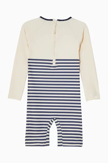 Aster Striped Romper