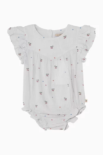 Coco Romper in Organic Cotton