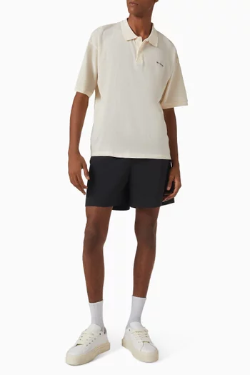 Mini Flag Shorts in Nylon