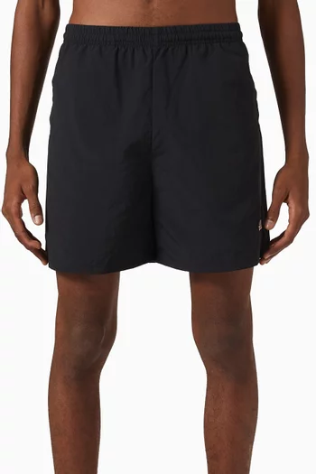 Mini Flag Shorts in Nylon