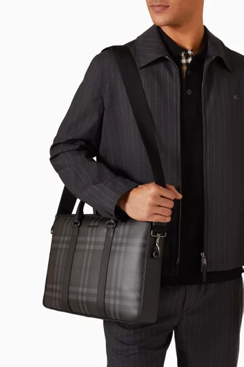 City Check Briefcase