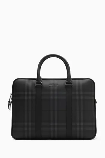 City Check Briefcase