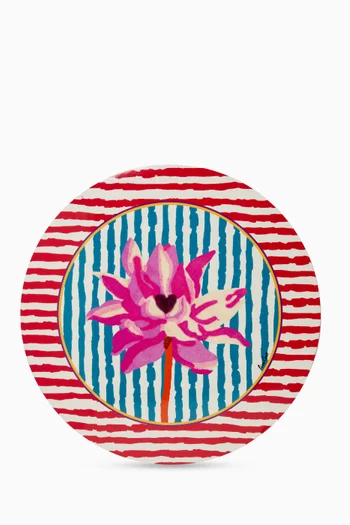 Floral Placemat in Lacquered Cork