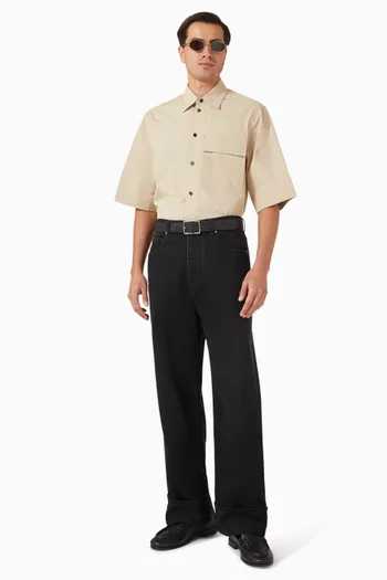 Shirt in Cotton Toile