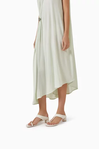 Livia Thong Sandals in Nappa Leather