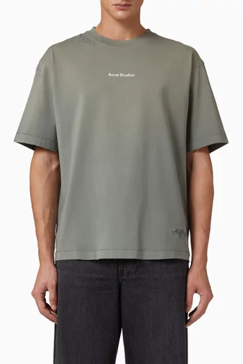 Mended Logo T-shirt in Cotton