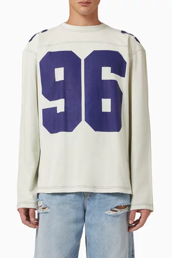 Logo Jersey T-shirt in Cotton