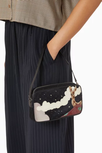 2000s Monogram Conte De Fees Pochette in Leather