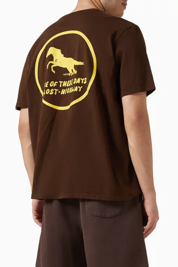 Painted Horse T-shirt in Cotton