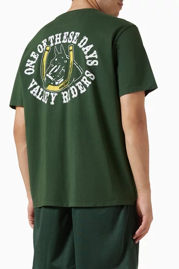 Valley Riders T-shirt in Cotton