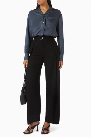 Pyjama Blouse in Silk