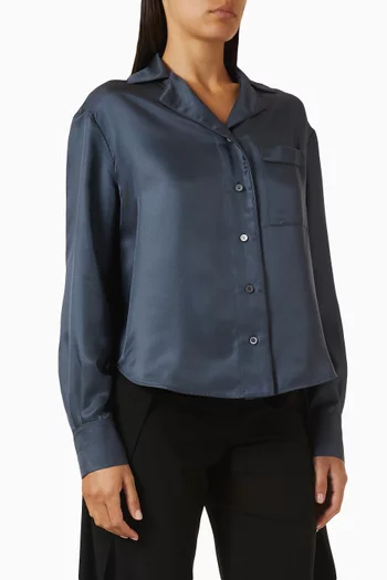 Pyjama Blouse in Silk