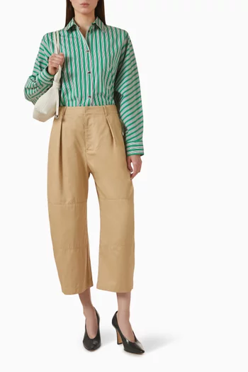 Striped Shirt in Silk