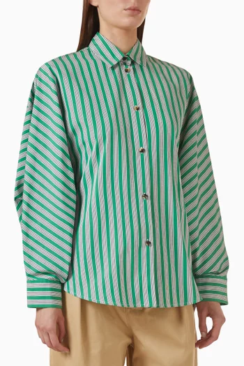 Striped Shirt in Silk