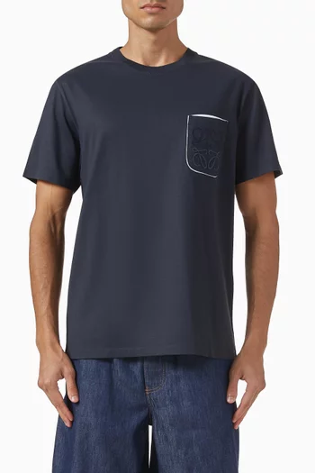 Anagram Pocket T-shirt in Cotton