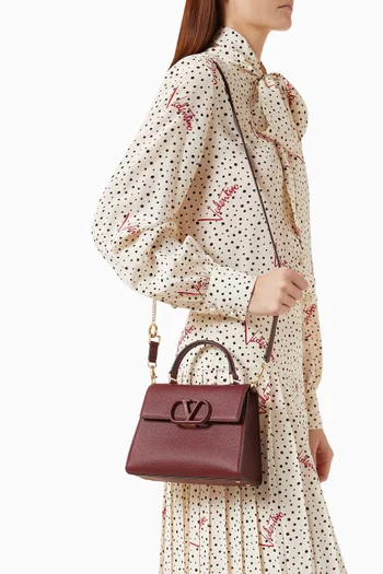 Valentino Garavani Small VSLING Handbag in Calfskin