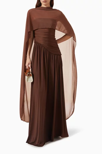 Cape Shawl in Chiffon