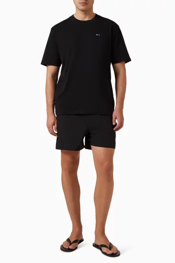 Holiday Drawstring Swim Shorts