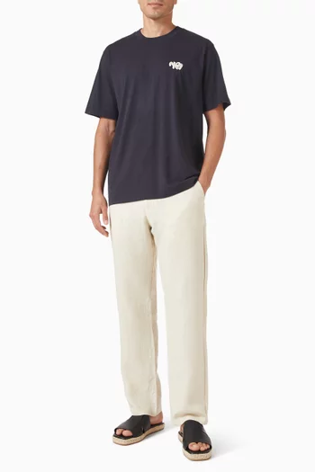 Adam Printed T-shirt in Cotton-jersey