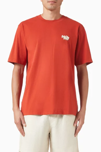 Adam Printed T-shirt in Cotton-jersey