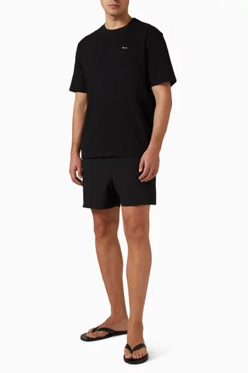 Adam Casual Logo T-shirt in Pima Cotton