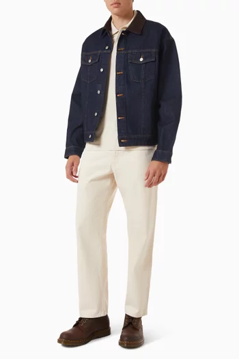 Roy Jacket in Rigid Organic Cotton