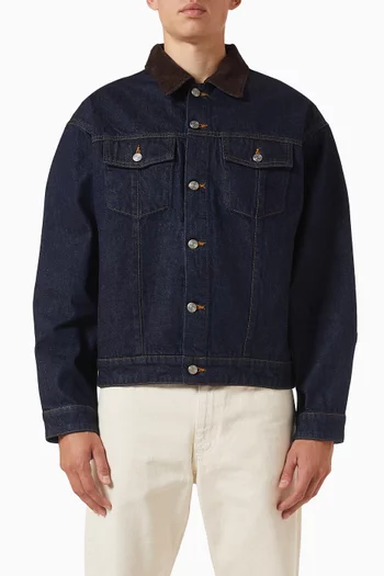 Roy Jacket in Rigid Organic Cotton
