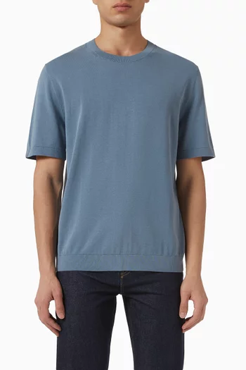 Crewneck T-shirt in Cotton