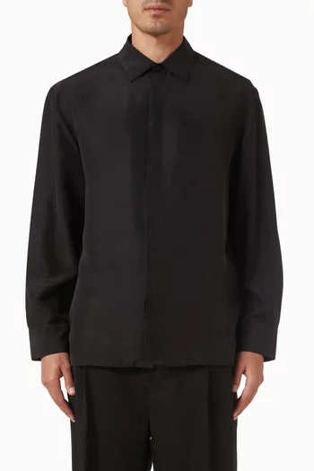 Tailored Shirt in Silk