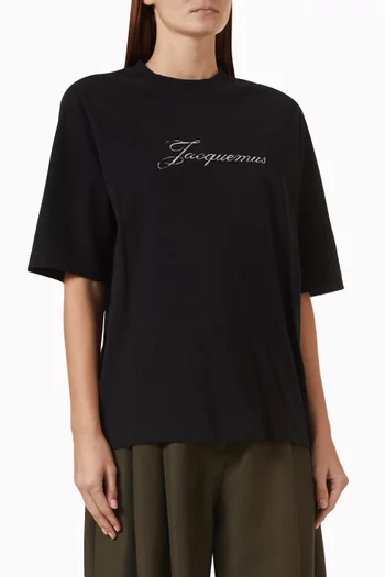 Le T-Shirt Jacquemus in Cotton