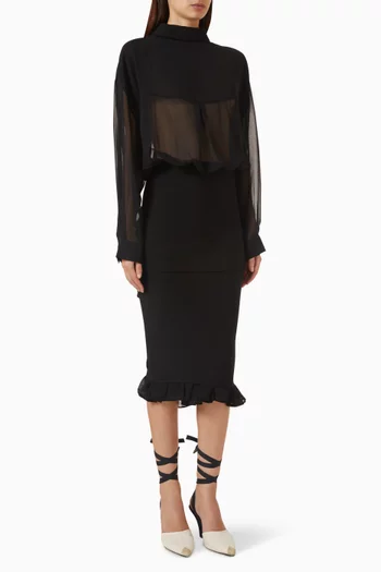 The Siroco dress in Jersey