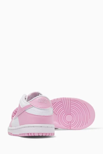 Dunk Low Sneakers in Leather