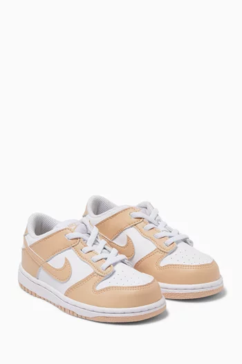 Dunk Low Sneakers in Leather
