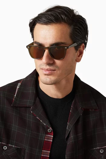 Brooks X Sunglasses in Acetate