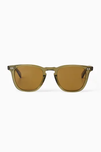 Brooks X Sunglasses in Acetate
