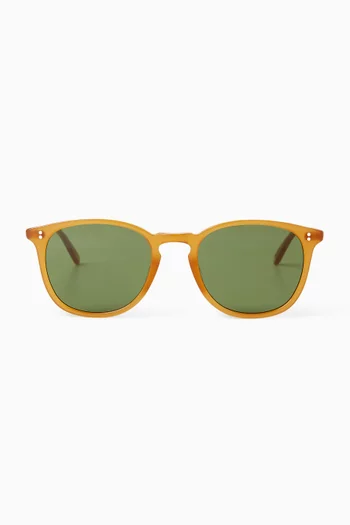 Kinney Square Sunglasses in Acetate