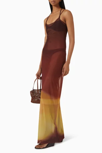 Elisa Sheer Dress