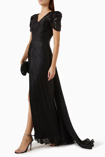 Embellished Maxi Dress