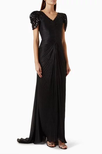 Embellished Maxi Dress