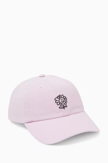 Distressed Dad Cap in Twill