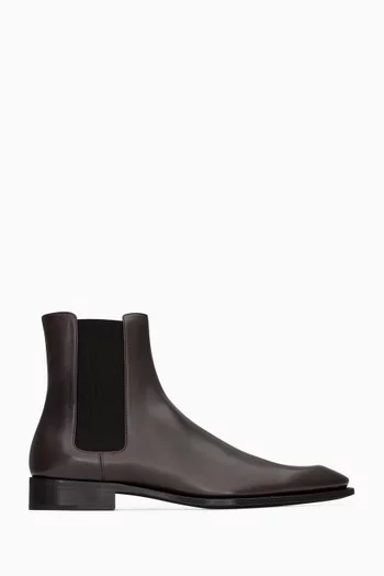 Aurélien Chelsea Boots in Smooth Leather