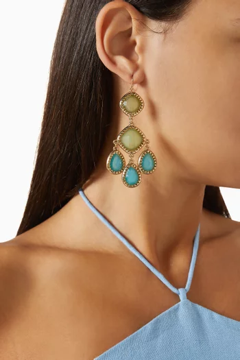 1980s Vintage Drop Earrings