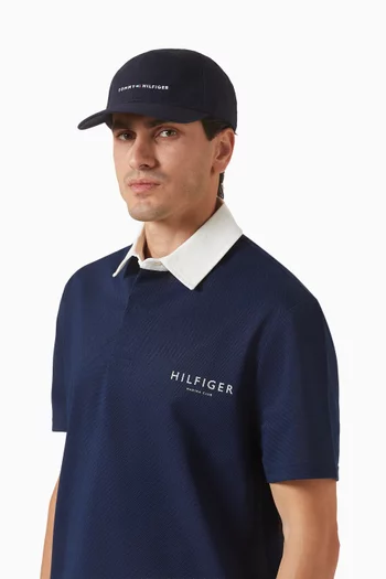 Logo Baseball Cap in Cotton-twill