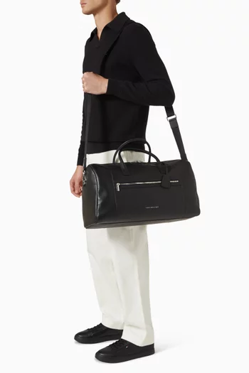 TH Business Duffle Bag in Leather