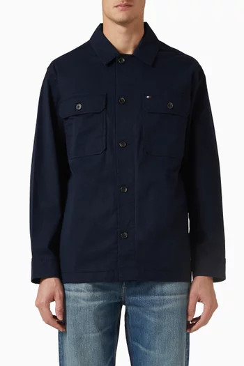 Shirt Jacket in Cotton