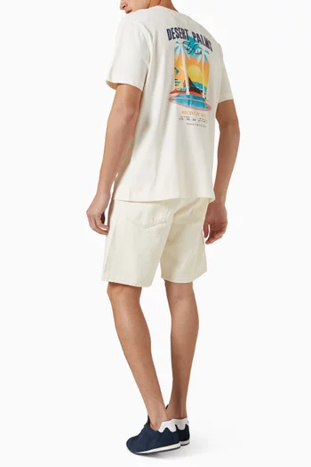 Summer Graphic-print T-shirt in Cotton-jersey